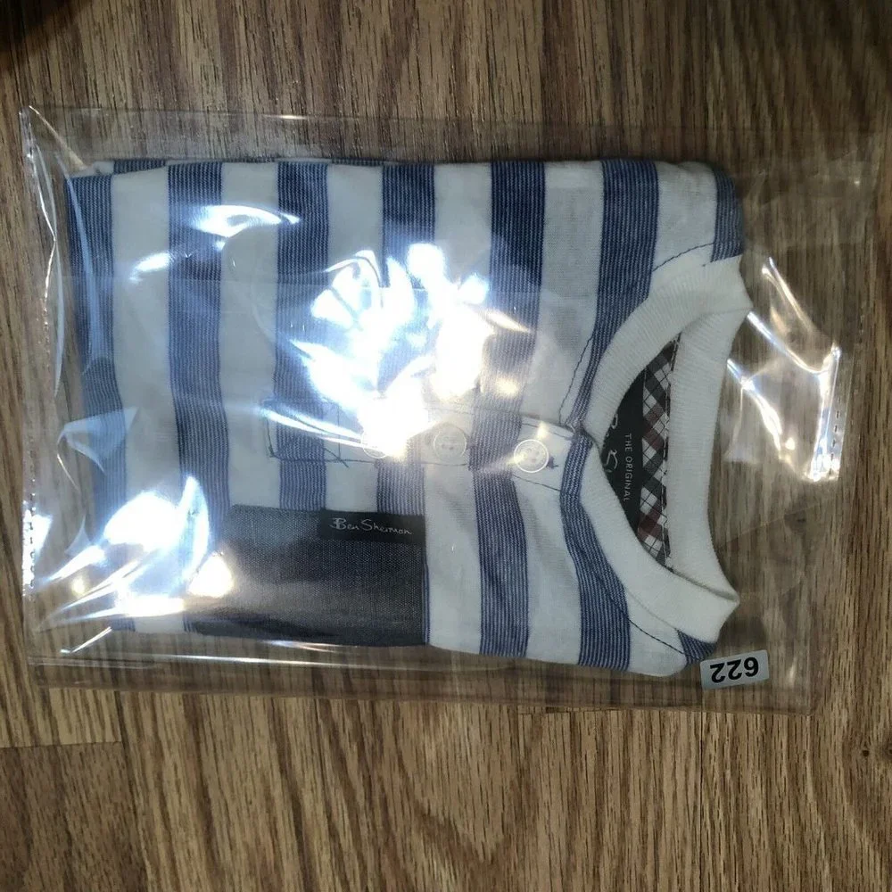 ben sherman baby boy striped pocket t-shirt size 12 Months - Picture 7 of 7